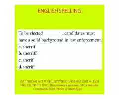 Подготовка к SSAT ISEE SAT ACT TOEFL IELTS TOEIC GRE GMAT LSAT A-LEVEL BEC CAEL CELPIP PTE TELC - 5