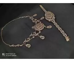 Эксклюзивное ожерелье и брослет серебро 925 пробы - 4