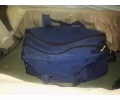 Дорожная сумка- ручная кладь,2 рабочие сапоги, спальный мешок, постельный комплект - 5