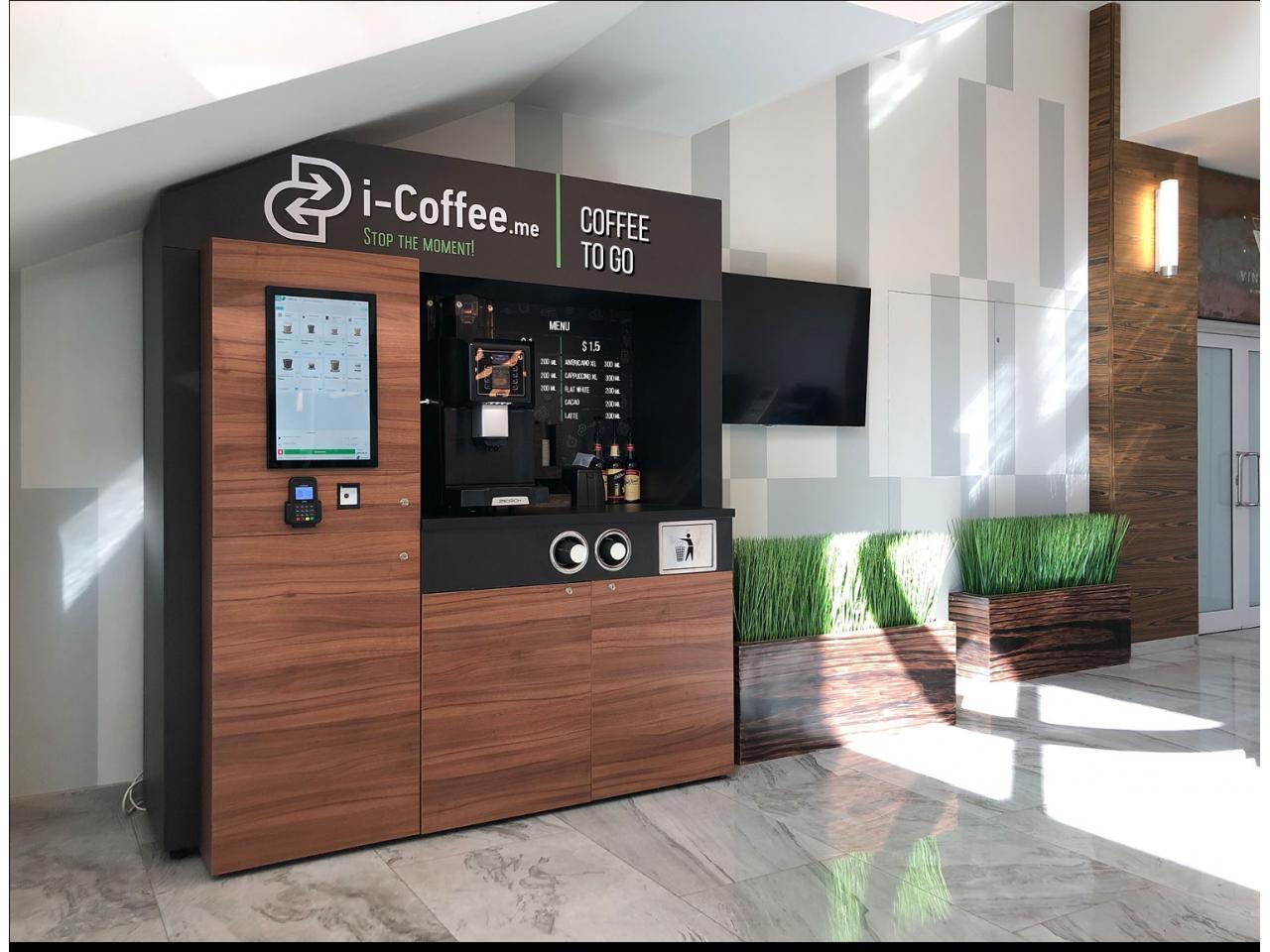 i-coffee digital self-service kiosk - 1