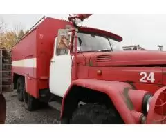 Раритетный автомобиль - пожарная машина Зил131 - 4