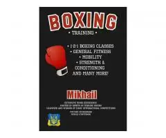 Boxing training!