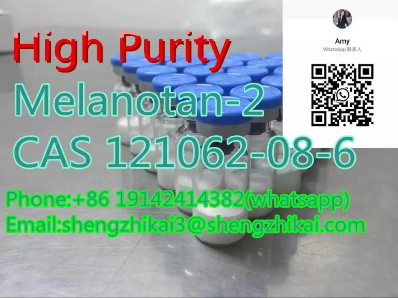 لببتيد عالي الجودة لدباغة الجلد CAS 121062-08-6 Melanotan II Mt2 Mt2 - 10/10