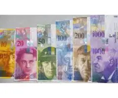 Куплю, обмен швейцарские франки 8 серии, бумажные английские фунты и др - 1
