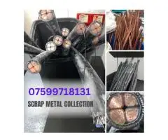 Scrap Metal armoured cables collection 075-9971-8131 | Top price paid - 1