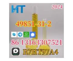 CAS 49851–31–2 high quality 2-BROMO-1-PHENYL-PENTAN-1-ONE on hot selling