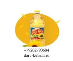 Масло подсолнечное ТМ Дары Кубани
