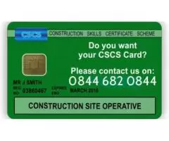 Getting a CSCS Test and Card with CSCS Direct is simple, quick and easy