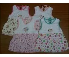 Детское платье на девочек 6-9 месяцев, разные цвета.