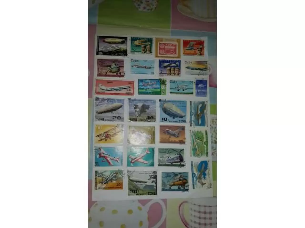 коллекция почтовых марок - 1