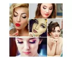 макияж, прически, наращивание ресниц. Makeup, Hairstyle, Eyelash extensions - 4