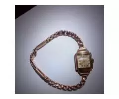 Продам золотые часы с золотым браслетом - 7