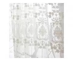 Luxury Embroidered tulle Window Curtains from the Turkish manufacturer.