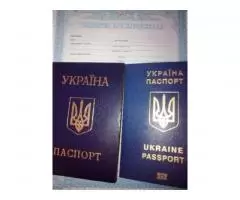 Паспорт  Украины, загранпаспорт - 1