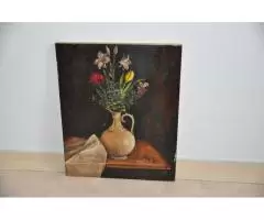 Продам цветочный натюрморт с кувшином - 3