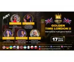 МЕЖДУНАРОДНОЕ МАСШТАБНОЕ СОБЫТИЕ!ЕЖЕГОДНЫЙ ВТОРОЙ ФЕСТИВАЛЬ «Golden Time London»