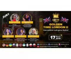 МЕЖДУНАРОДНОЕ МАСШТАБНОЕ СОБЫТИЕ!ЕЖЕГОДНЫЙ ВТОРОЙ ФЕСТИВАЛЬ «Golden Time London» - 1