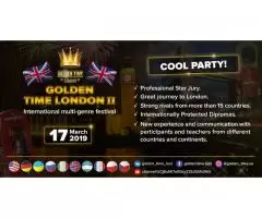 МЕЖДУНАРОДНОЕ МАСШТАБНОЕ СОБЫТИЕ!ЕЖЕГОДНЫЙ ВТОРОЙ ФЕСТИВАЛЬ «Golden Time London» - 2