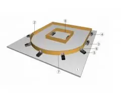 Magnetic formwork - 2